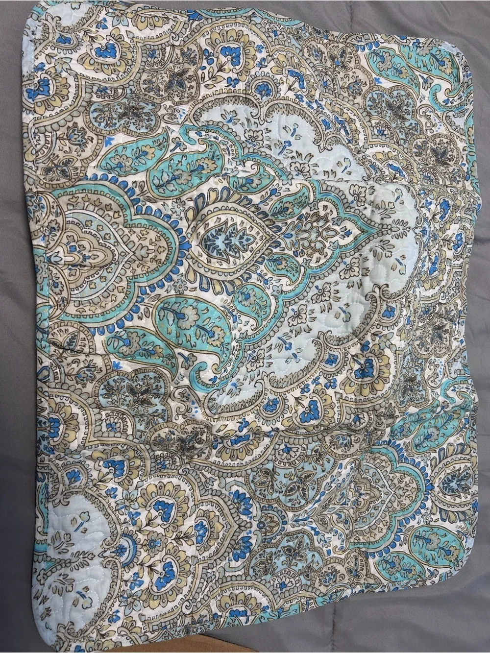 Cynthia Rowley Blue Paisley Pillow Shams Set of 2 NWT